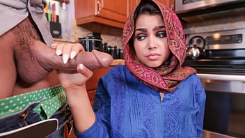 Muslim Foreign Interchange Schoolgirl Presented To Yam-sized Milky Pipe - Ada Sanchez