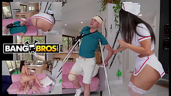 BANGBROS - Johnny Enjoy Hijacks His Ailing Bootylicious Mexican Nurse Violet Myers